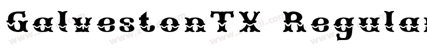 GalvestonTX Regular字体转换